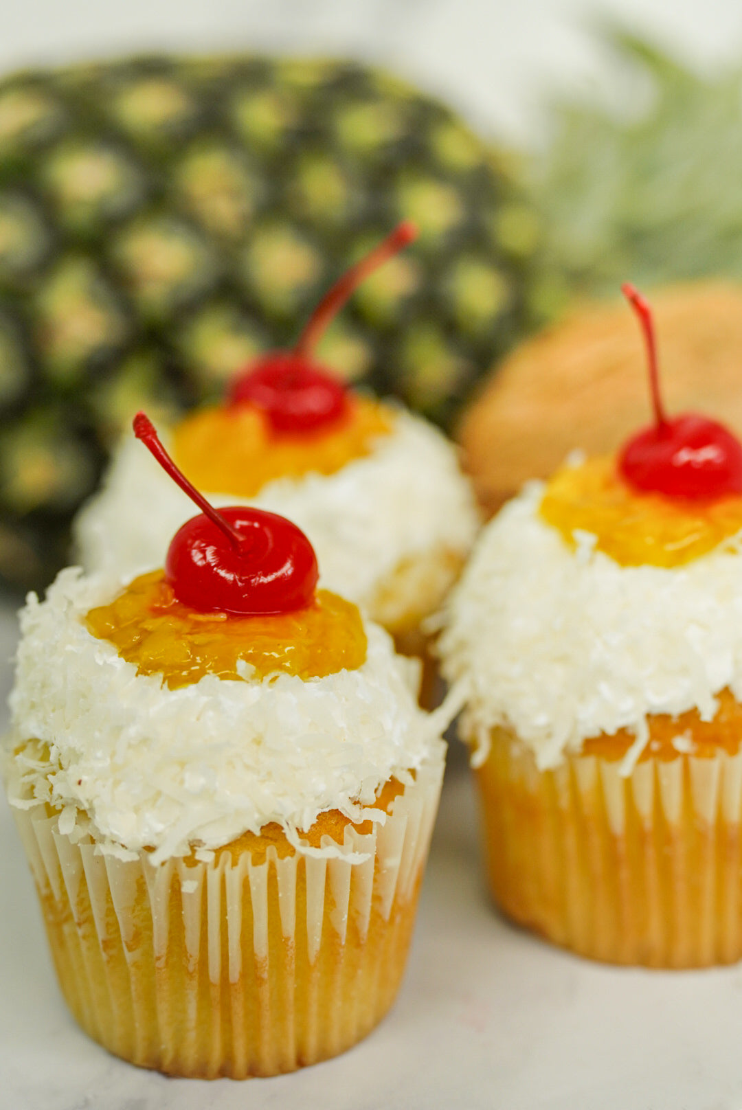 Cup cake Piña Colada