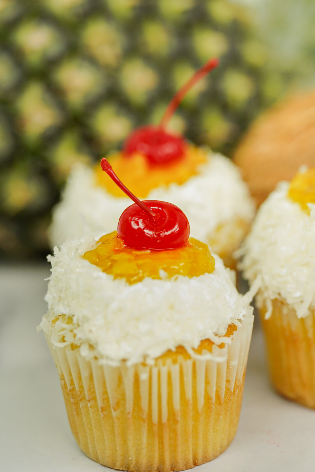 Cup cake Piña Colada