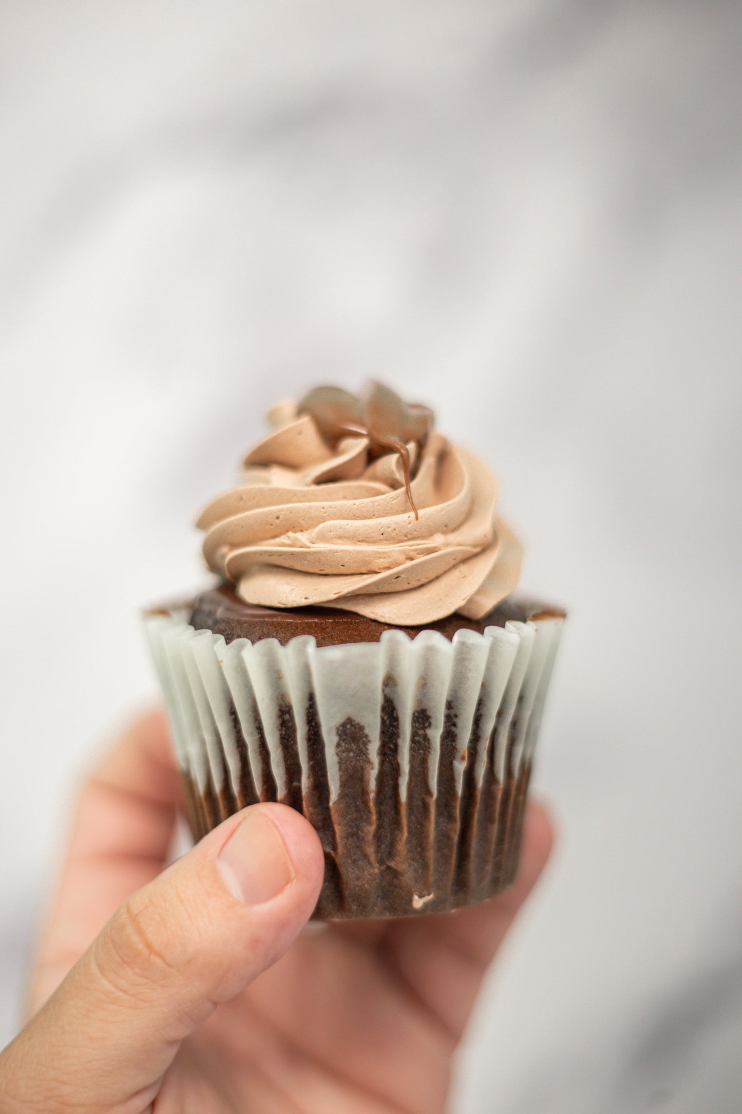 Cup cake Nutelloso